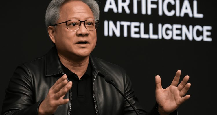 מנכ"ל Nvidia ג'נסן הואנג במסיבת עיתונאים בטאייפיי - אינטליגנציה מלאכותית והמסר של שינוי ניהולי